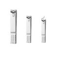 FACEGA Nail Clippers,3 in 1 Reinforced Rivet Design Nail Clipper Set
