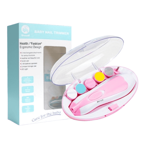 FACEGA Nail File,Safe Rotating Nail File,Comfortable Nail Files for Natural Nails,Electric Nail File for Family Use