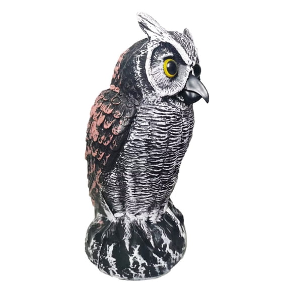 FACEGA Owl Decoys to Scare Birds Away,Effective Bird Repellent Solution