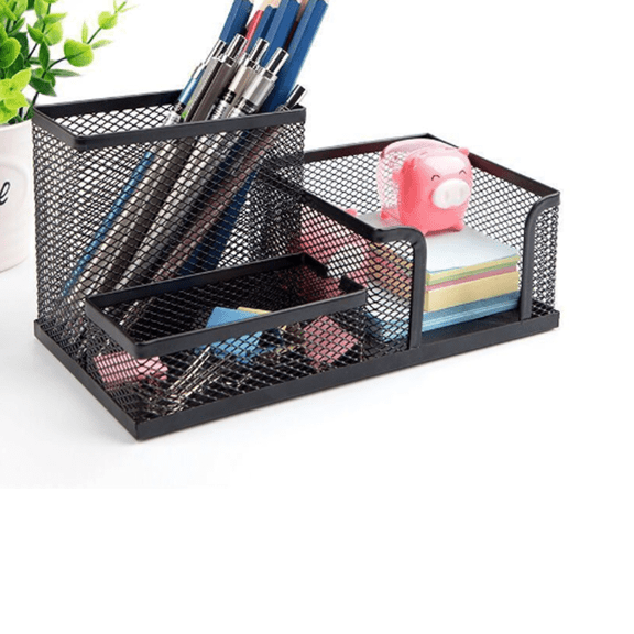 FACEGA Pen Holder Metal Desk Accessories Environmentally Friendly Desk Organizer,Style 7