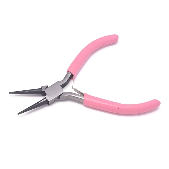 FACEGA Pink Anti-Slip Jewelry Pliers for DIY Jewelry Production