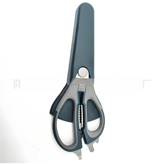 FACEGA Pinking Shears Quick Drying Function Stainless Steel Tongs Quick Drying Design Function Small Tongs Green Gray Style 6