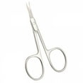 thumbnail image 1 of FACEGA Pointed Curved Face Design Eyebrow Scissors Trimming Fluff Scissors Beard Scissors Beauty Scissors, 1 of 7