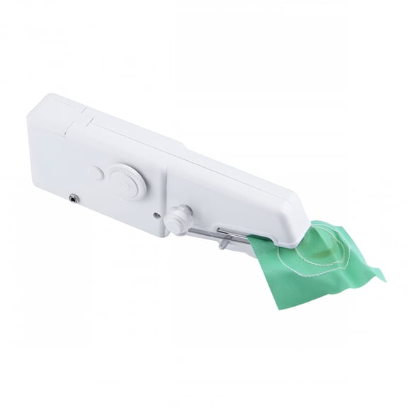 FACEGA Portable Handled Sewing Machine Handy Handheld Stitch Sewing Machine (White)