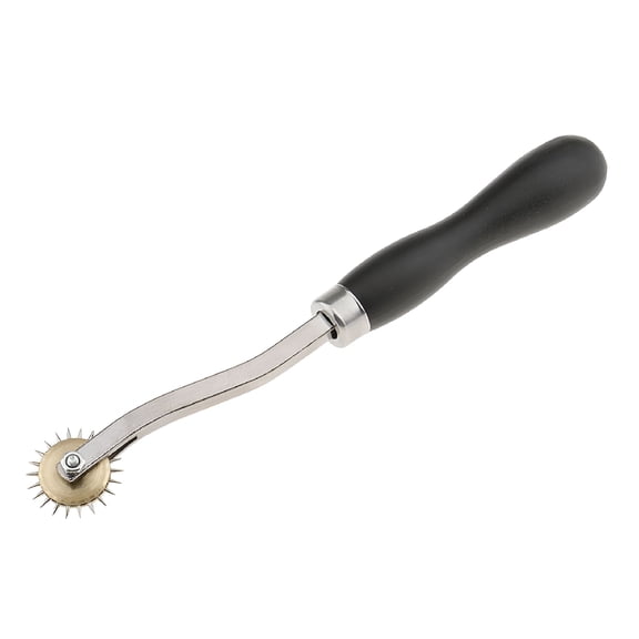 FACEGA Portable Serrated Edge Tracing Wheel with Handle Dressmaking Sew Tools