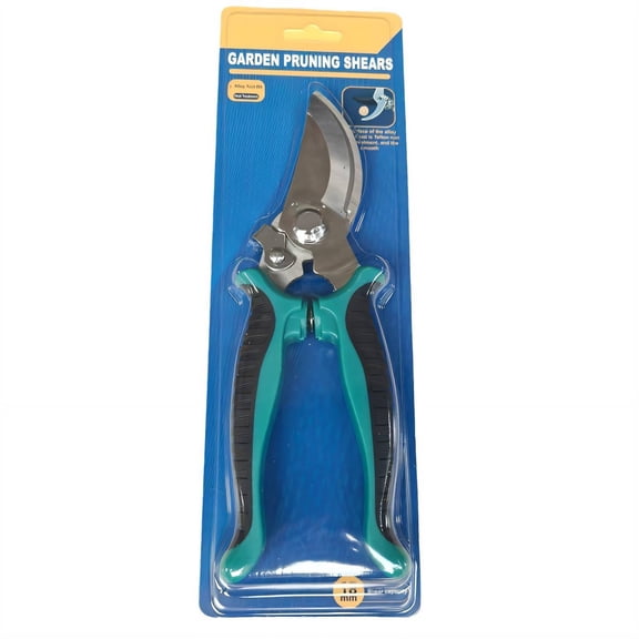 FACEGA Pruning Shears Sharp Cutting Ability Simple and Practical Garden Shears Ergonomics Comfortable Grip Stainless Steel Pruning Shears for Gardening 19x6CMx3.5MM,Black,3.5MM