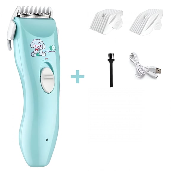 FACEGA Quiet Baby Hair Clippers,Lower Noise Haircut Trimmers for Children with Autism and Sensory Sensitivity,Babies Infant Kids Waterproof Hair Cutting Kits