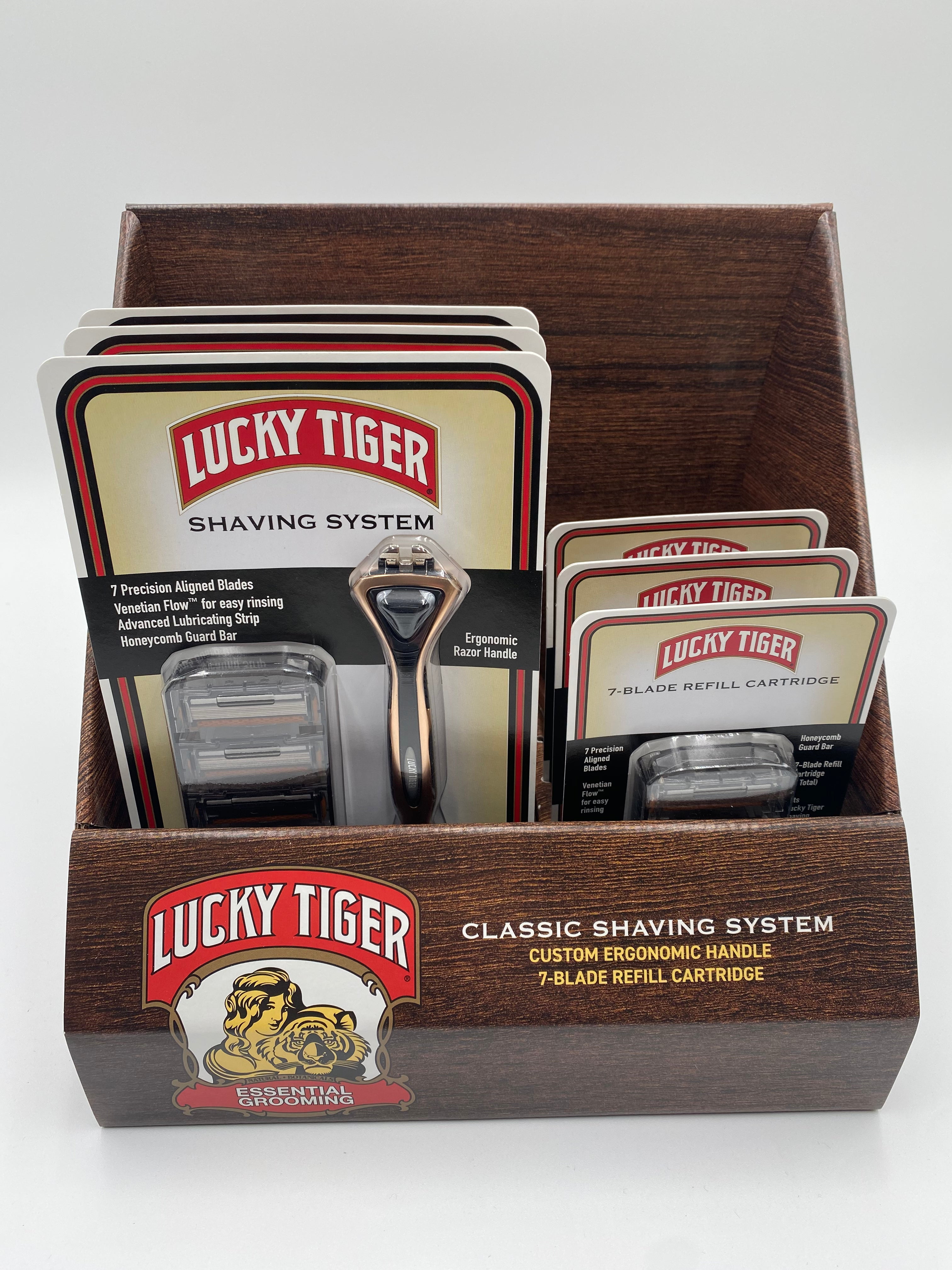 FACEGA Razor Display 3 Razors and 3 Refill Kits