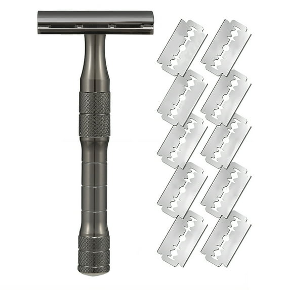 FACEGA Razors for Men,Classic Manual Razor Single Blade Razor,Shaving ...
