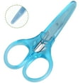thumbnail image 1 of FACEGA Scissors All Purpose,Pointed 3.5" Cute Scissors,With Protective Cover Fabric Scissors for Cutting Clothes,Blue, 1 of 7