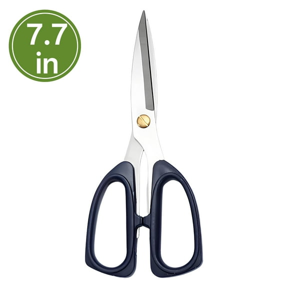FACEGA Scissors All Purpose,Straight Handle 7.7" Adult Scissors,Pp Handle Office Scissors,Multcolor