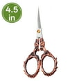 thumbnail image 1 of FACEGA Scissors All Purpose,Zinc Alloy Handle 4.5" Sewing Scissors,Pointed Adult Scissors,Multcolor5, 1 of 7