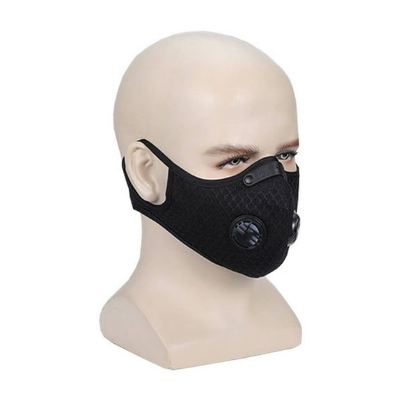 FACEGA Smoke Masks Breathable and Comfortable Design Mascarillas Para El Polvo Five-Layer Dust Mask Black