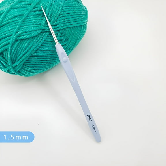 FACEGA Soft Handle Crochet Knitting Needles Weave Tool DIY Sewing Accessories 1.5mm