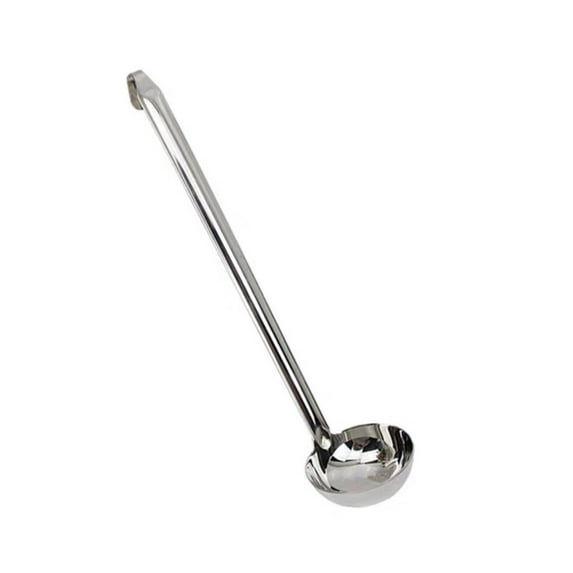 FACEGA Soup Spoons Stainless Steel Ladle Soup Ladle,Silver3