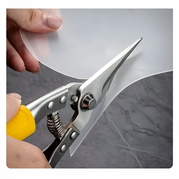 FACEGA Stainless Steel Sheet Metal Scissors Metal Sheet Cutting Scissors PVC Pipe Cutting Machine Professional Industrial Scissors,for Metal Cutting,PVC Pipe,Sheet Metal,Industrial Use,Workshop