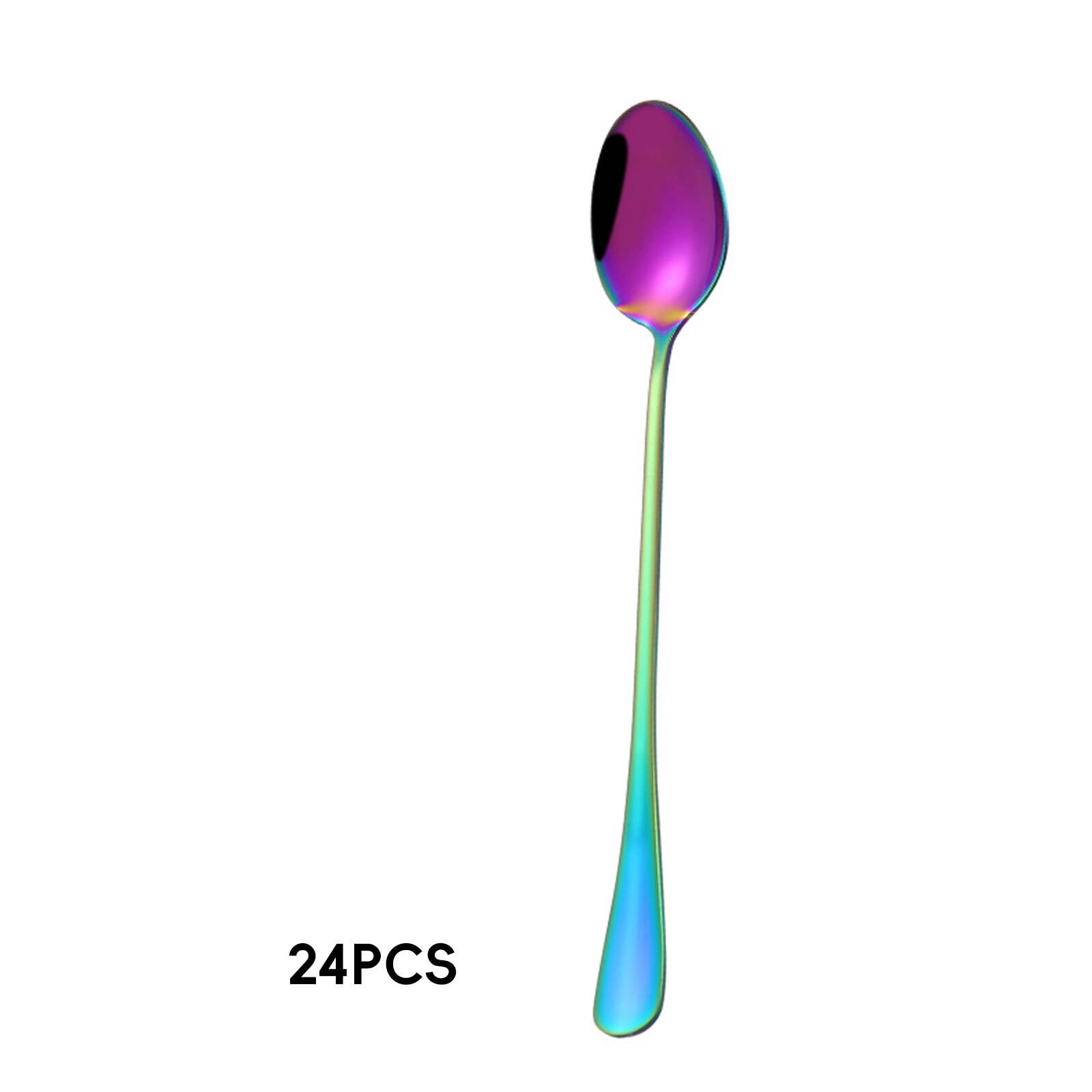FACEGA Stainless Steel Spoon,Elegant Mirror Polished Spaghetti Spoon ...