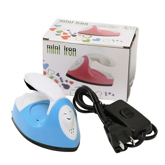 FACEGA Travel Iron,User-Friendly Design Mini Iron,Straightforward Controls Clothes Iron,Blue
