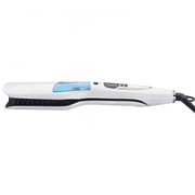 FACEGA Typo Hair Straightener Brush Steam Hair Straightener Steam Comb Straightening Automatic Straight Hair Brush Steam Flat Electric Ceramic Hair Straightener Tools
