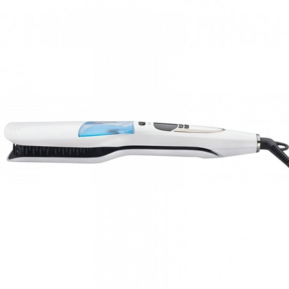 FACEGA Typo Hair Straightener Brush Steam Hair Straightener Steam Comb Straightening Automatic Straight Hair Brush Steam Flat Electric Ceramic Hair Straightener Tools