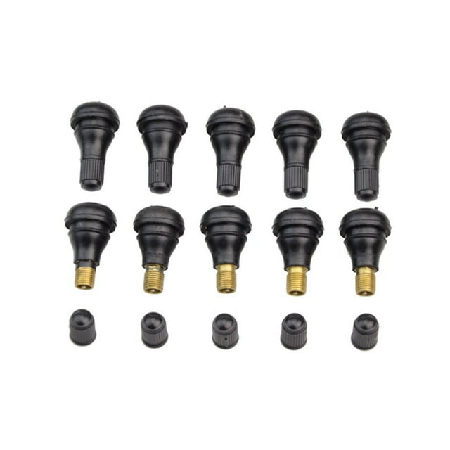 FACEGA Valve Stem,Universal Compatibility Tubeless Valve Stems,Premium Materials Tire Valve Stems,Superior Sealing Performance Tire Caps - Perfect for All Your Tire Needs