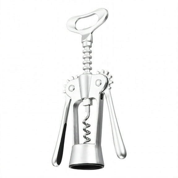 FACEGA Wine Opener Wing Grip Assist Corkscrew Wine Opener Auto Spiral Drill Wine Bottle Opener Style1