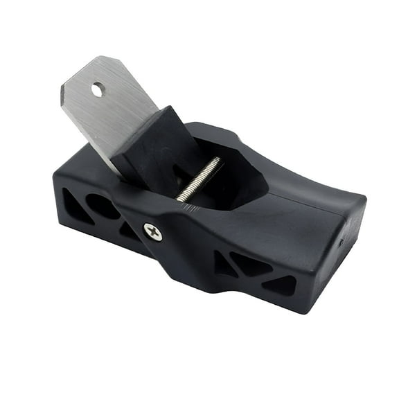 FACEGA Wood Planer - Portable Block Plane with Adjustable Bench & Flat Base - Handheld Woodworking Smoothing Tool for Trimming, Finishing & DIY Crafts