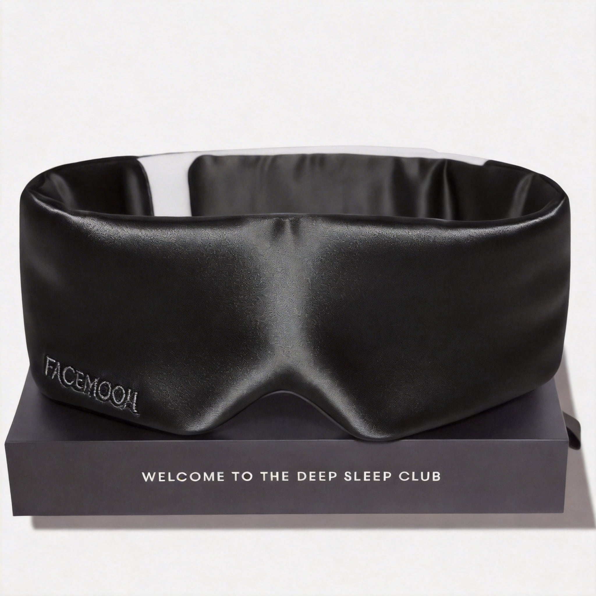 FACEMOON 100% Silk Unisex Sleep Mask, Comfortable, Breathable, Adjustable