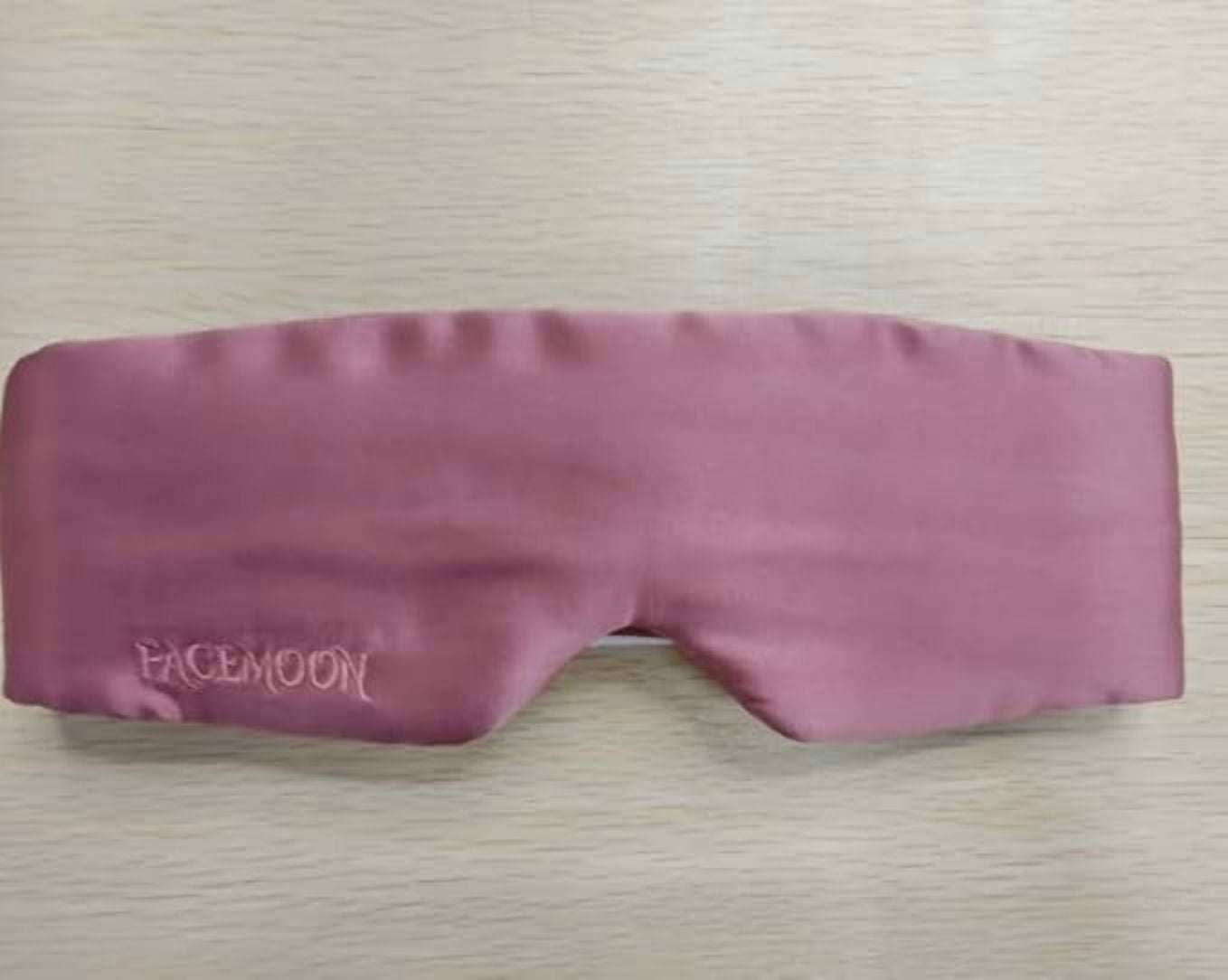 FACEMOON 23 Momme Mulberry Silk Deep Sleep Mask, Ultra-Soft, Adjustable, Blackout