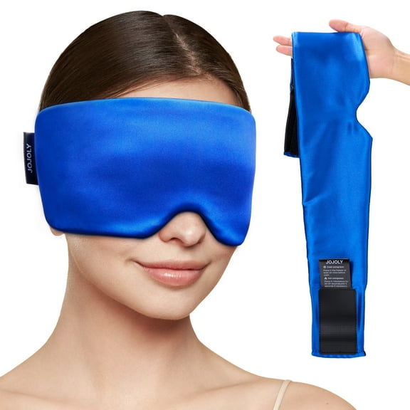 FACEMOON Form Fitting Cooling Eye Mask for Headache Relief Puffy Eyes