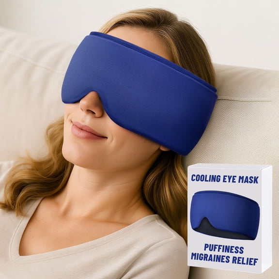 FACEMOON Gel Eye Mask, Reusable Cooling/ Eye Compress for Relaxation