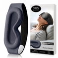 thumbnail image 1 of Sleep Mask for Women, Weighted Eye Mask for Sleeping with 100% Blackout, 3D Contoured Eye Cups, Soft Breathable Fabric, Full Coverage Strap for Home, Travel, Nap, 1 of 8