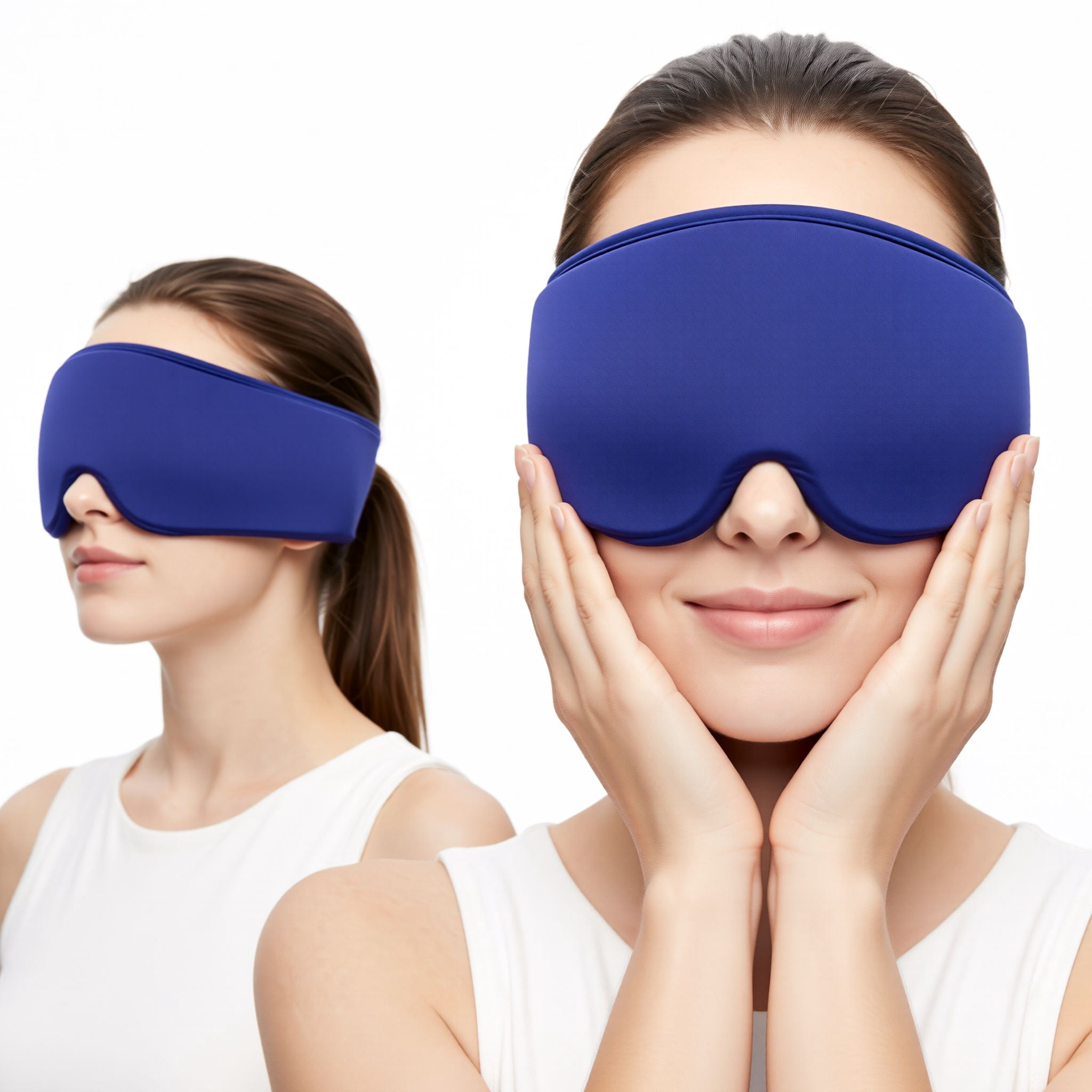 FACEMOON Reusable Gel Sleep Mask, Compress for Puffy/Dry Eyes Comfort