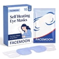 thumbnail image 1 of 16 Pack Self-Heating Warm Eye Masks, Warm Compress for Dry Eye, Stye & Irritation Relief, Screen Fatigue & Eye Strain, Unscented Disposable Self Heating Eye Mask for Travel, Spa and Rest, 1 of 12
