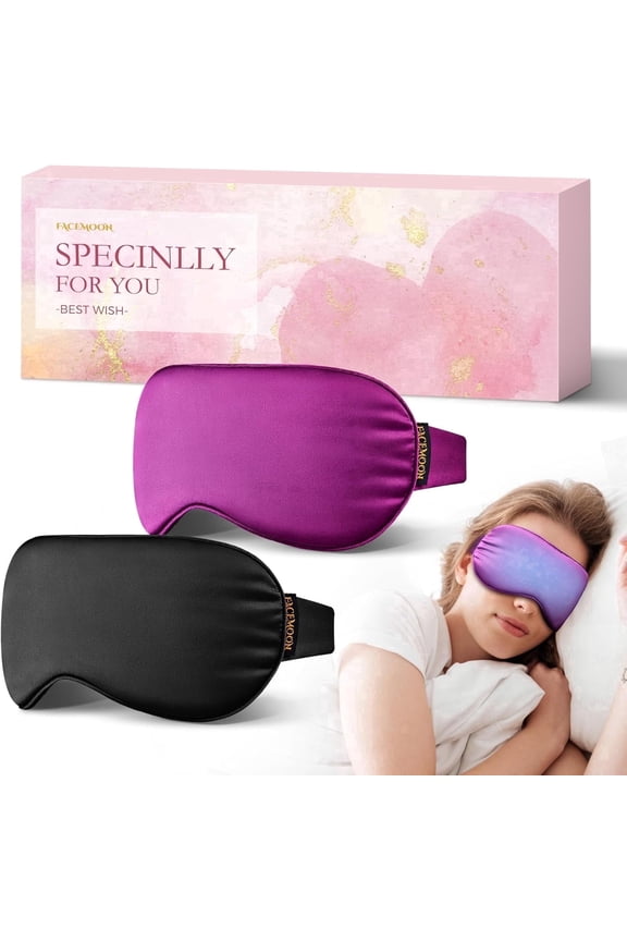 2 pack adult cooling gel sleep mask for puffy eyes dry eye relief home office travel gift women men