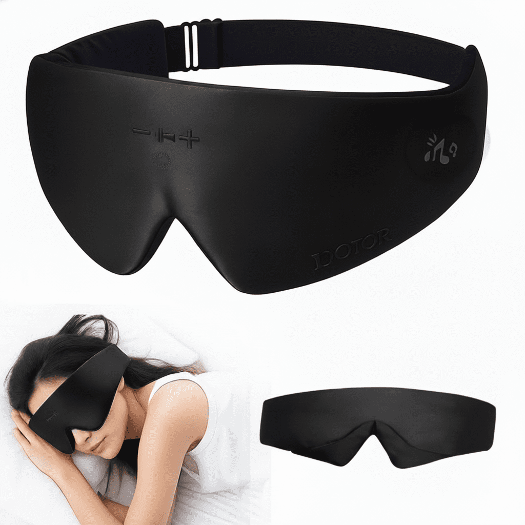 FACEMOON Wireless Sleep Headband Headphones Comfortable Design for Restful Sleep Nighttime Relaxation