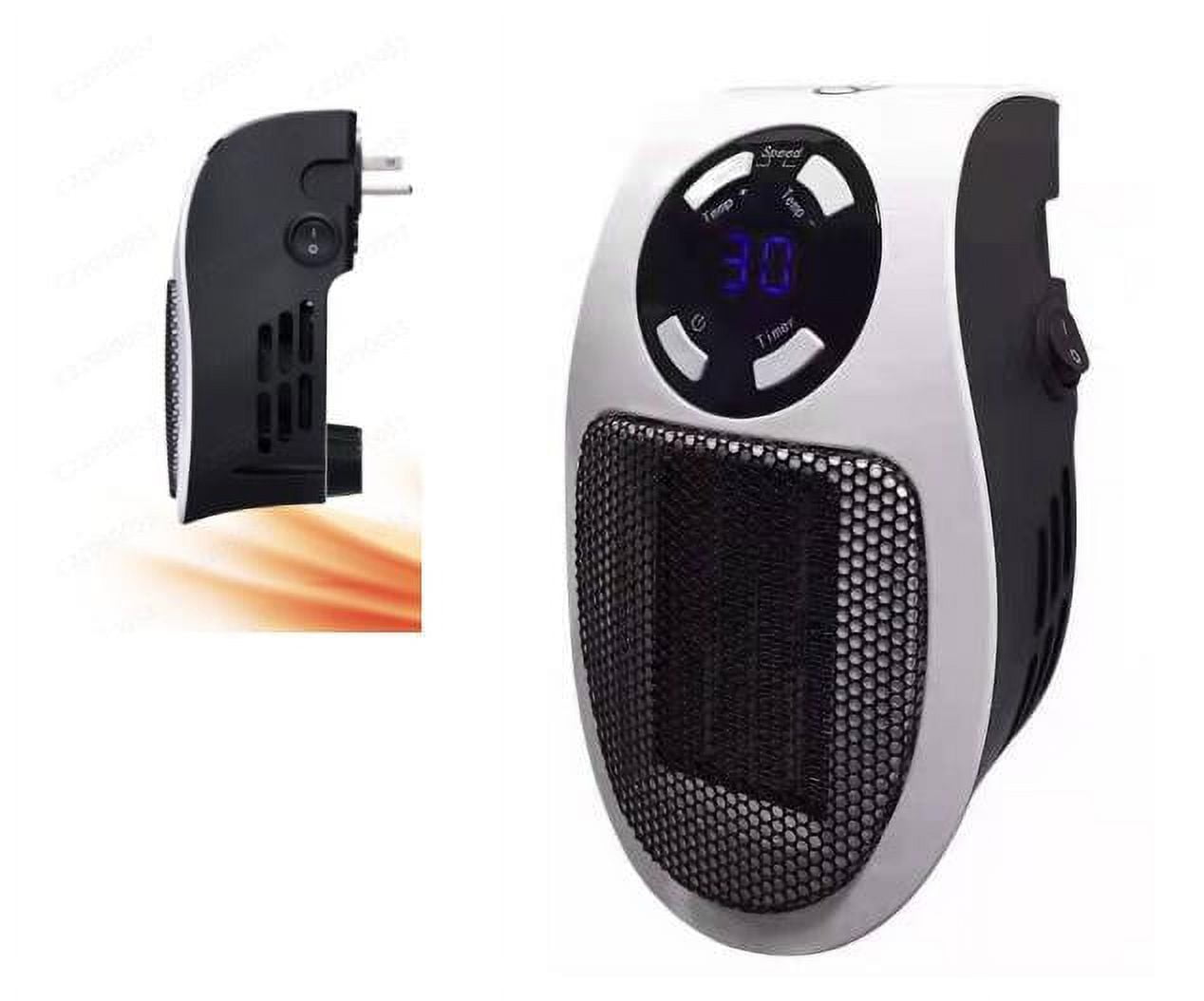 FACESOW Plug in Heaters for Indoor Use Upgraded Space Heaters, Quiet Portable Heater with