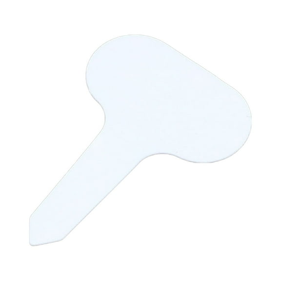 FACIWHL 50Pcs Plant Label Inserts,Insert Card Gardening Label Insert Ground Card Identification Card Flower Label Card(White)
