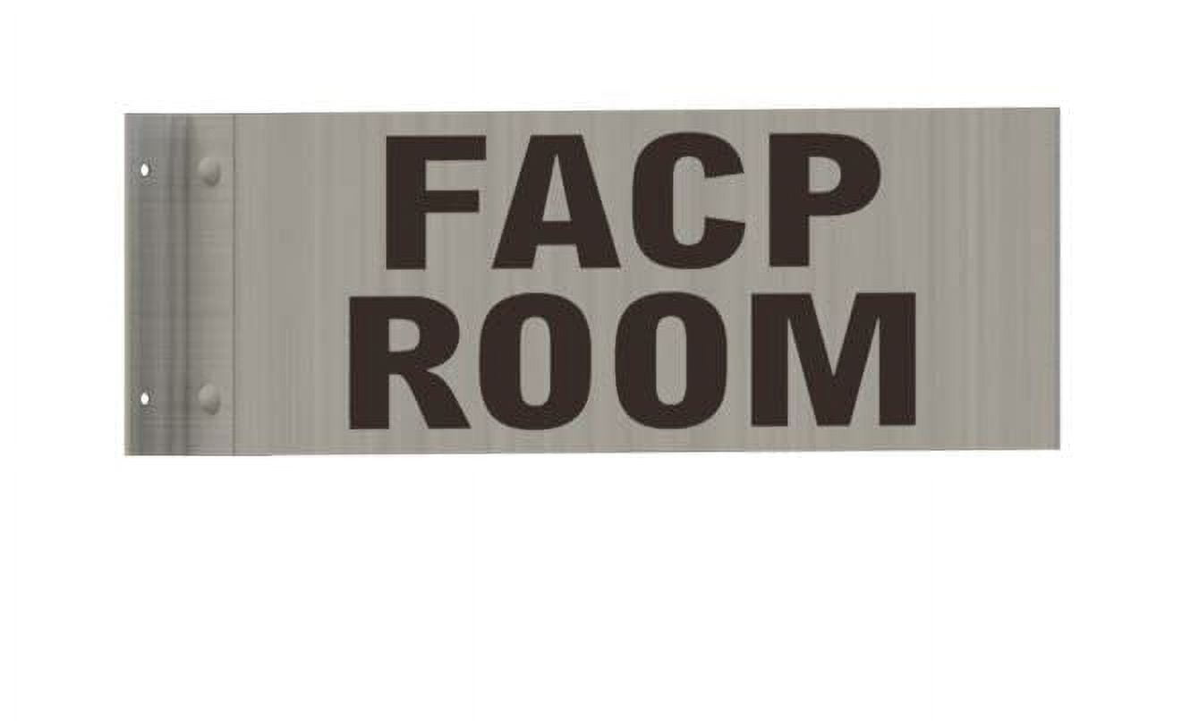 FACP Room Sign FIRE Alarm Control Panel Room-Two-Sided/Double Sided ...