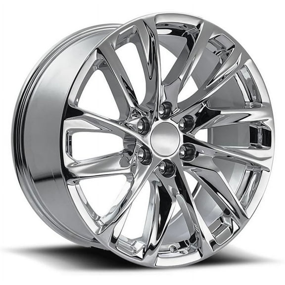 FACTORY REPRODUCTIONS FR 98 Escalade 12 24X10 6X139.7 ET31 Chrome (Qty of 1)