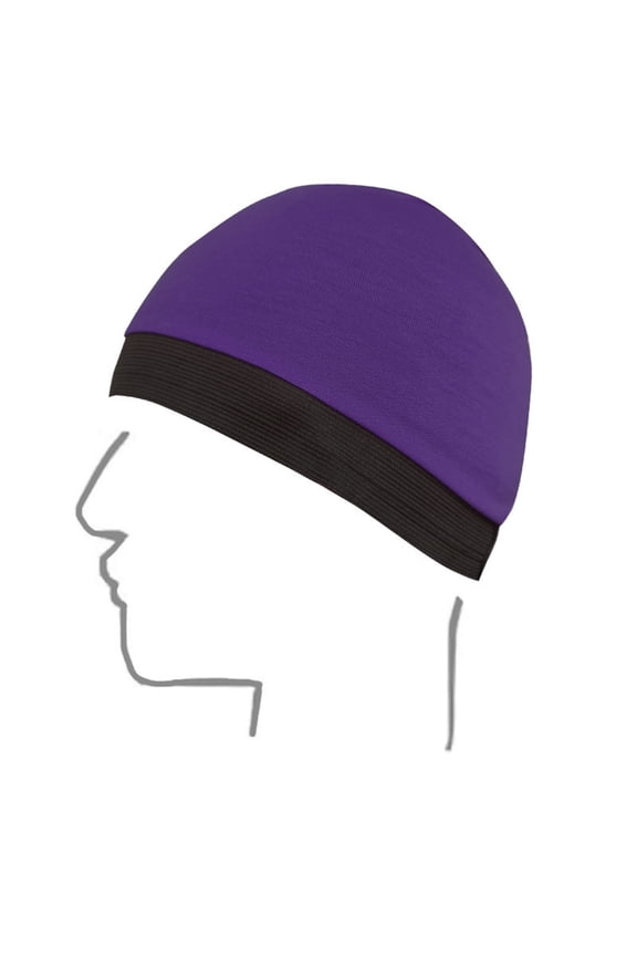 Adult Headband Base Wig Cap Dome Cap Wide Edge E Hat Summer Sweat Wicking Beanie Cap Hat for Women & Men Caps Beanie for Men Women Winter Knit Caps Skull Cap Purple Clearance!