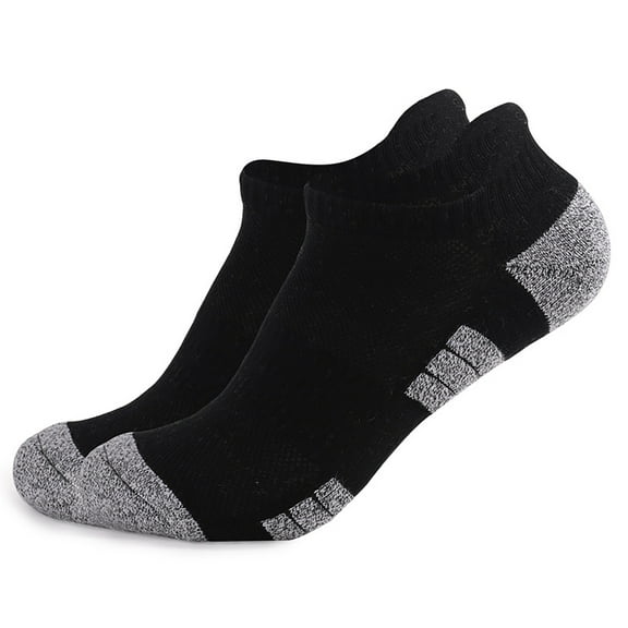 FADAACAI Ankle Socks Men,Large Size Foreign Trade Rubber Cotton Socks Basketball Sports Socks Spring Men's Short Socks,Running Socks Men,Mens White Ankle Socks Black L Clearance!