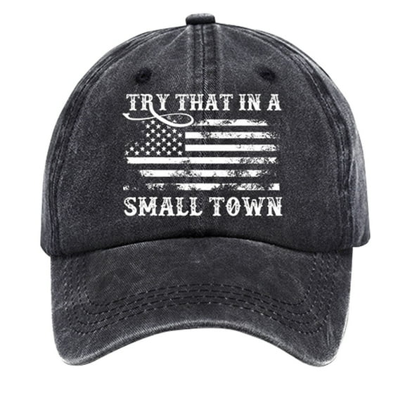 FADAACAI Baseball Cap Hillbilly 2024 Flag Hat 2024 Baseball Cap Patriotic Election Hat Men's Hats & Caps Baseball Hat Black One Size Clearance！