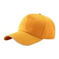 thumbnail image 1 of FADAACAI Baseball Cap Men's And Women's Summer Fashion Casual Cap Peaked Cap Men's Hats & Caps Baseball Hat Yellow One Size Clearance！, 1 of 8