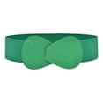 thumbnail image 1 of FADAACAI Belt for Dresses Woman Waist Belt for Women Fashion Big Belts for Women Fashion Women's Belt New Women's Elastic Belt With Down Coat Wrap Waistband Wide Belt Green, 1 of 3