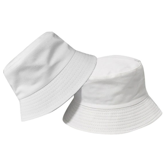 FADAACAI Bucket Hat Boonie Hats for Men Sun Hats for Women Safari Hat Sun Hat Mens Sun Hat White