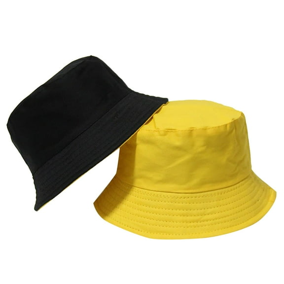 FADAACAI Bucket Hat Boonie Hats for Men Sun Hats for Women Safari Hat Sun Hat Mens Sun Hat Yellow