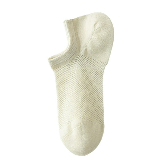 FADAACAI Candy Colored Socks for Spring and Summer Boneless Boat Socks No Show Socks Women Low Cut Socks Running Ankle Socks for Women Beige Clearance!