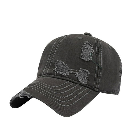 FADAACAI Distressed Baseball Cap Dad Hats for Men Women Vintage Washed Cotton Trucker Hat Adjustable Profile Caps Baseball Cap Low Profile Hat Baseball Caps for Men Women Gray Clearance！