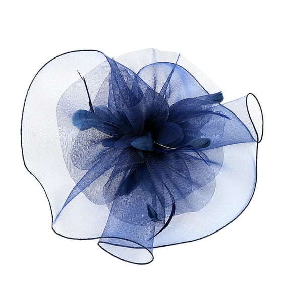 FADAACAI Fascinators Hat Fascinator Hat Flower Feather Mesh Tea Hairband for Women Women's Fascinators Fascinator for Women Clearance!